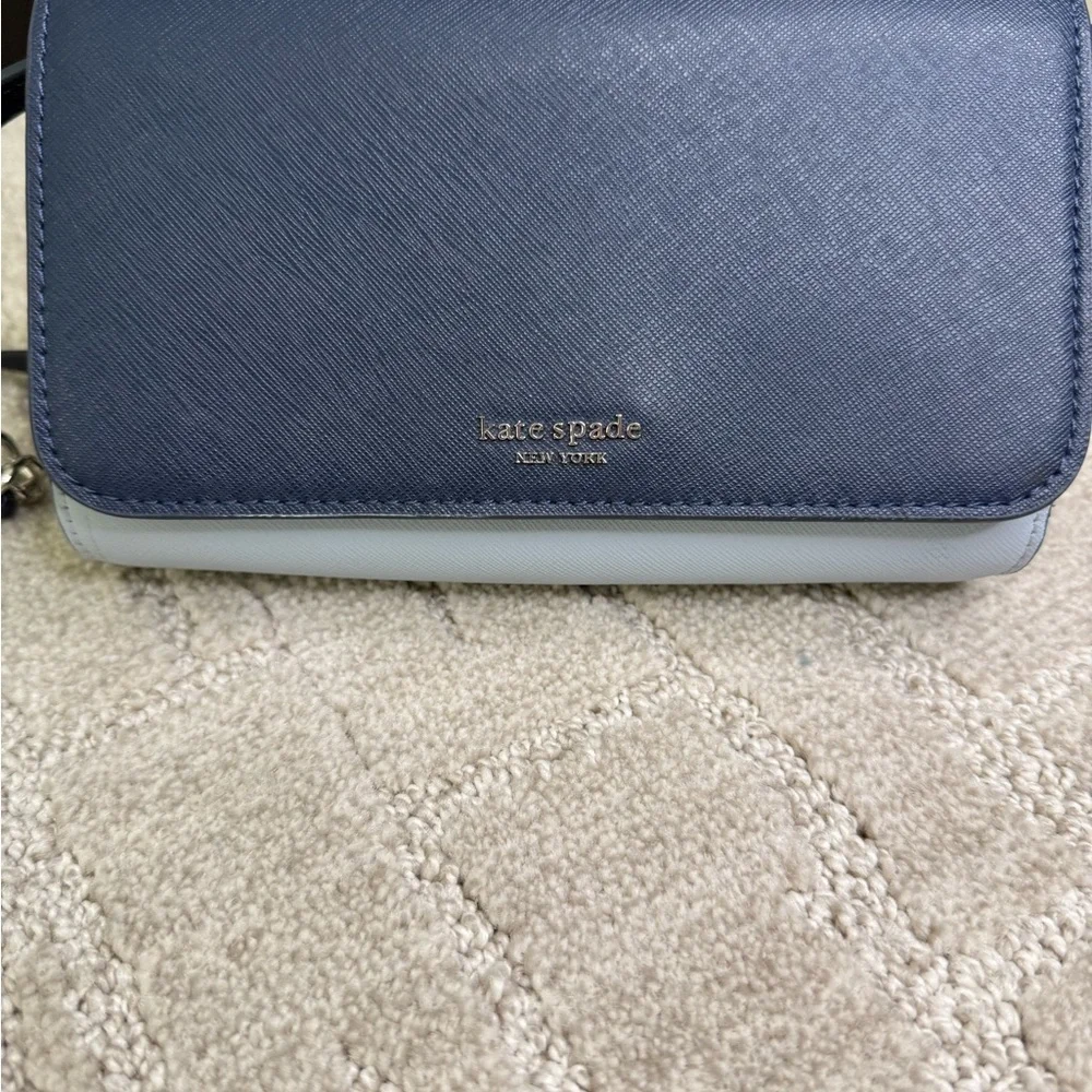 Kate Spade Midnight Blue crossbody wallet‎